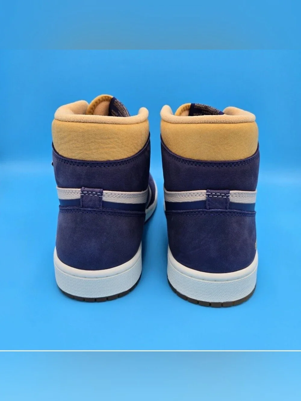 AIR JORDAN 1 ELEMENT GORE-TEX HIGH Tan/Purple Size 9.5 Men's